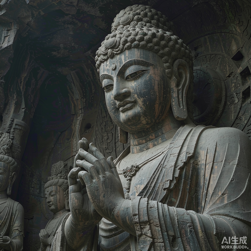 龙门石窟卢舍那大佛